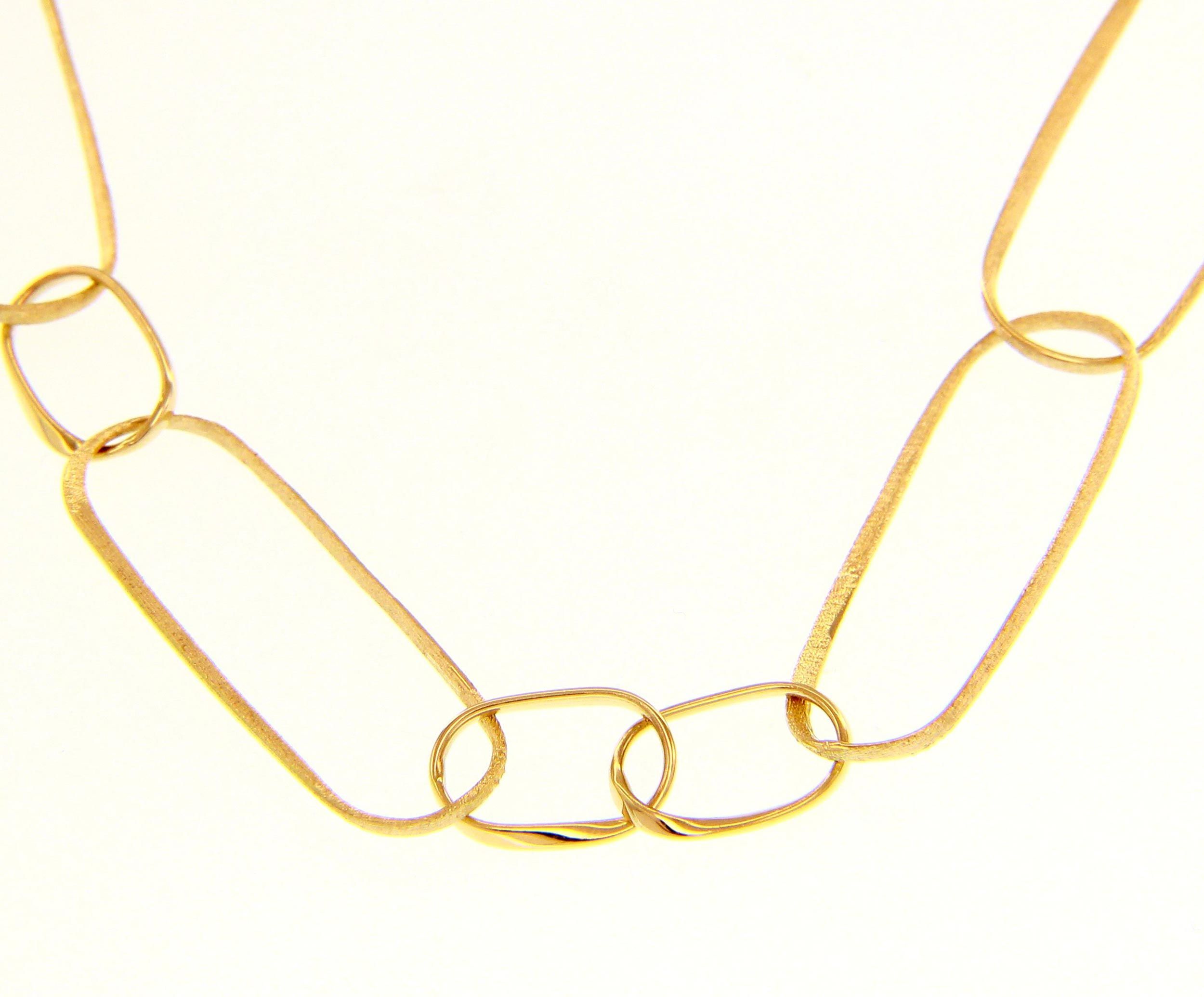 Golden necklace k14 (code S236125)